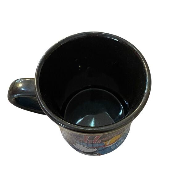 Mickey’s Coffee Disney Blend “Really Swell” Theme Parks Black Blue Mug - Picture 3 of 4